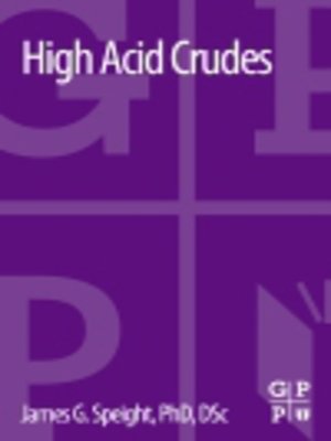 cover image of High Acid Crudes